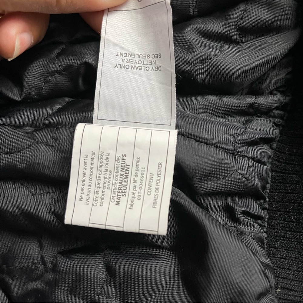Empyre Long Sleeve Black&Gary Hooded Women’s Jacket Size S - Picture 10 of 10